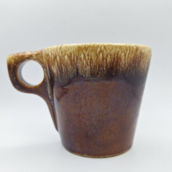Hull Pottery Brown Drip Coffee Mug Cup Oven Proof USA Vintage Stoneware - Picture 5 of 7